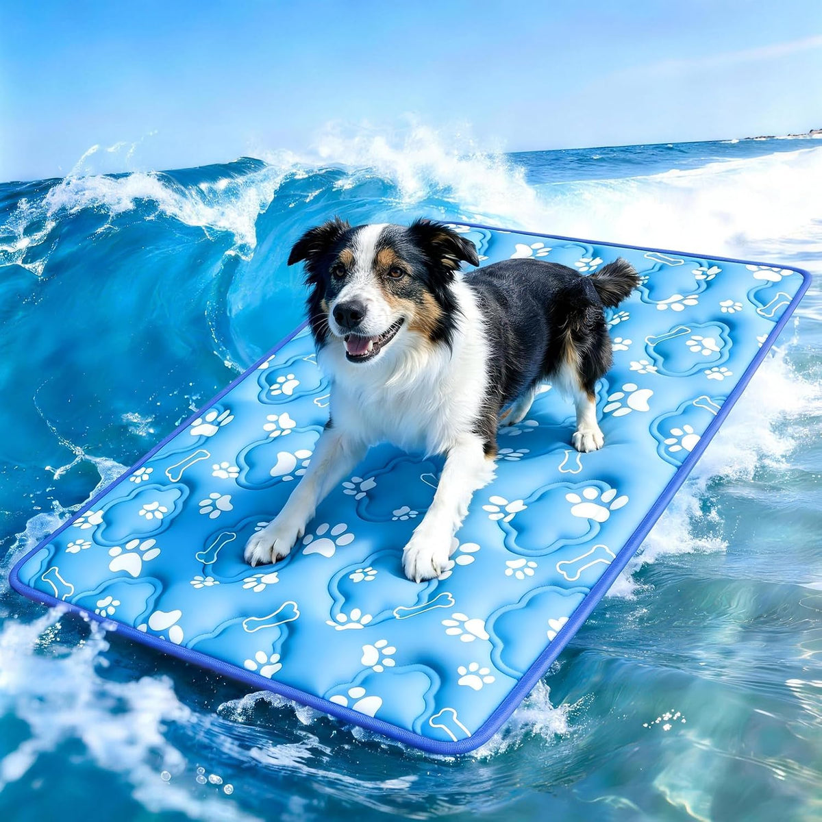 dog cooling mat, extra large cooling dog bed, main product view
