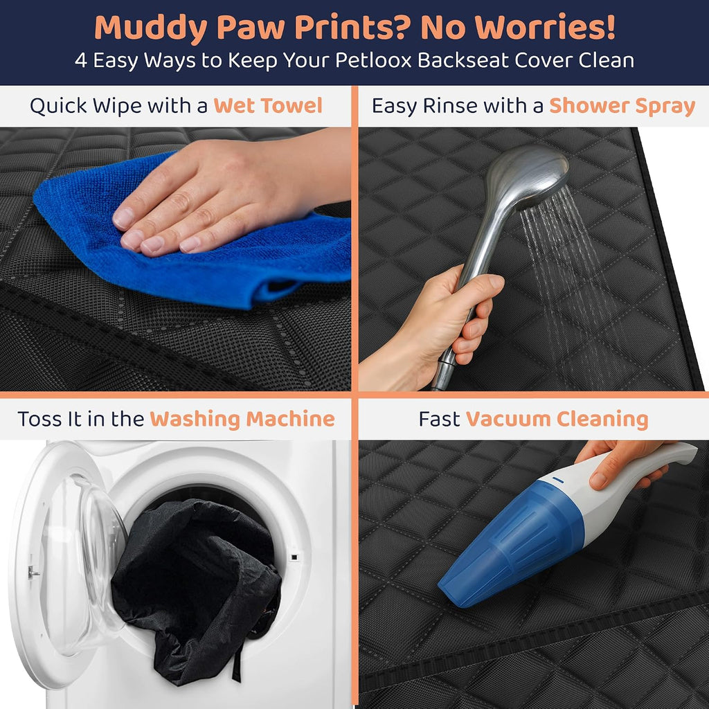 dog car seat cover for back seat, dog, package contents