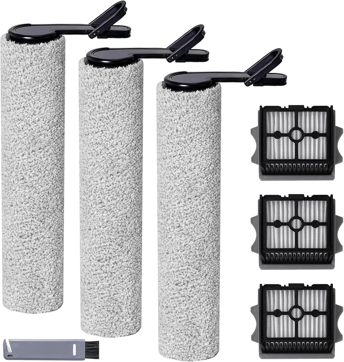 keluke replacement brush roller & filters for tineco, main product view