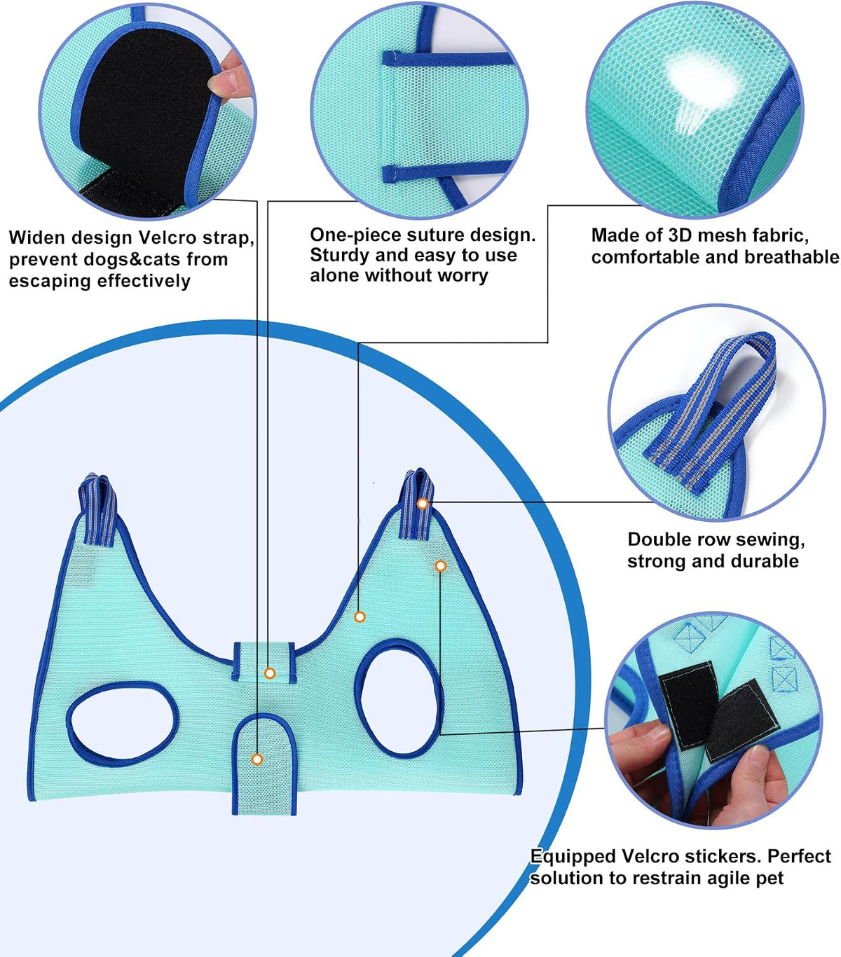 kkiimatt dog grooming hammock,hanging harness holder for nail showing dimensions