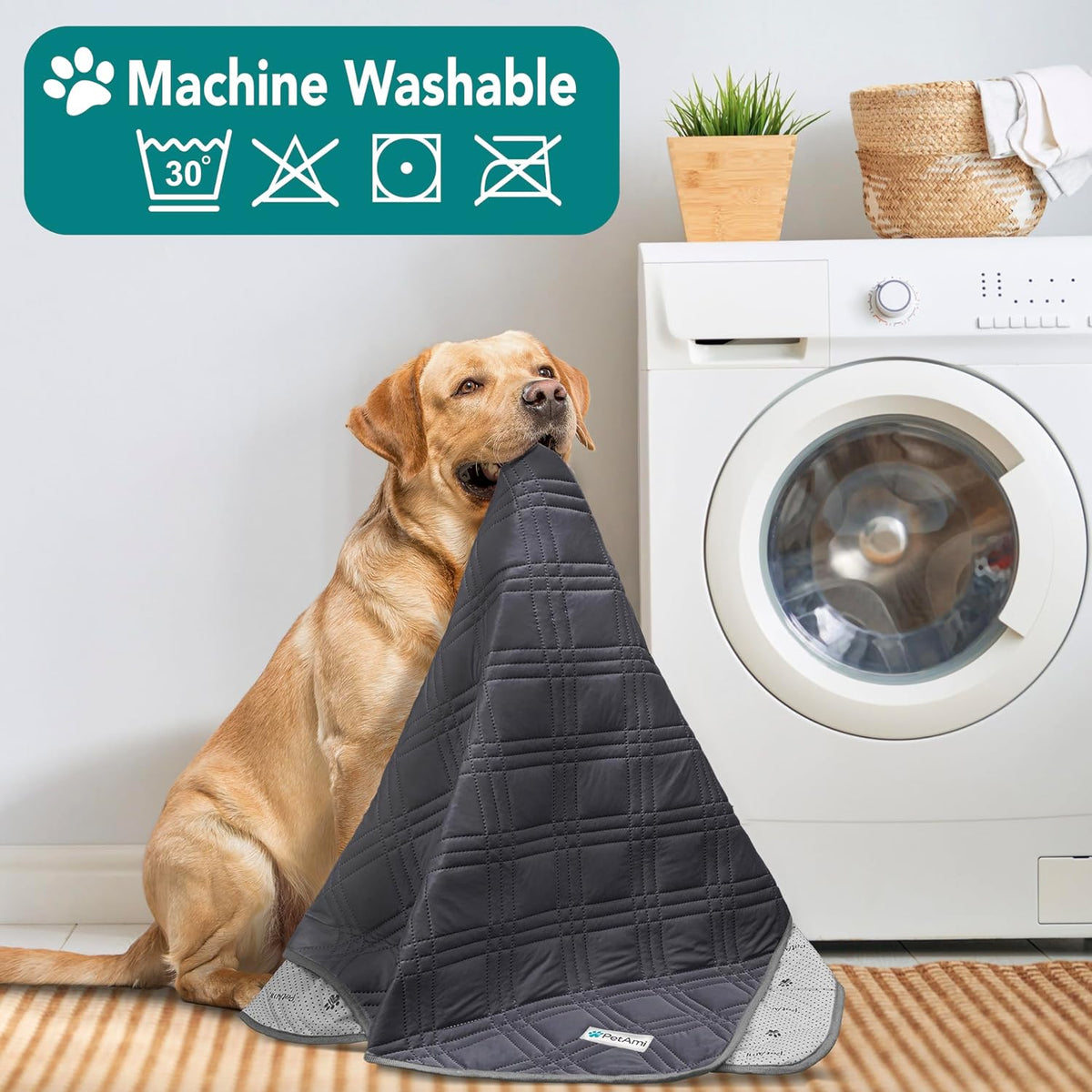 petami waterproof dog cooling mat pet pad for, front angle view