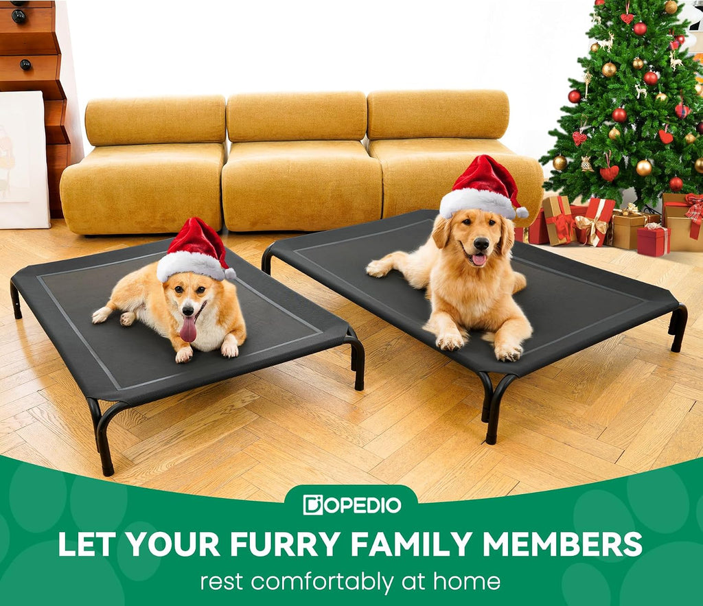 elevated dog bed raised outdoor dog cot for, package contents