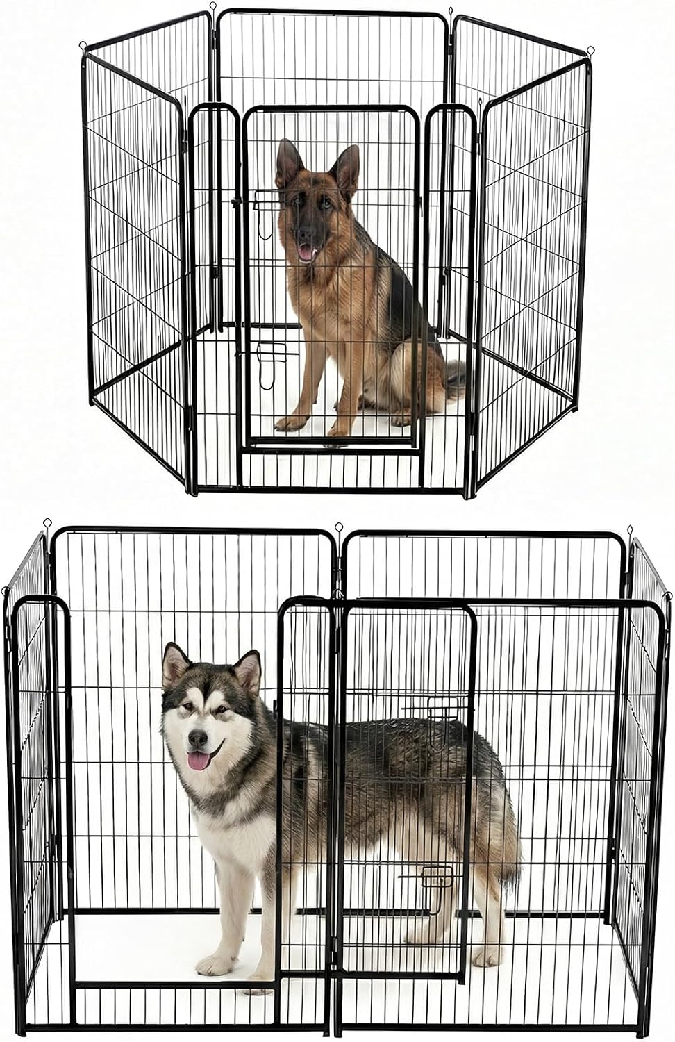 newbulig dog playpen indoor 40 inch 6 panels, main product view