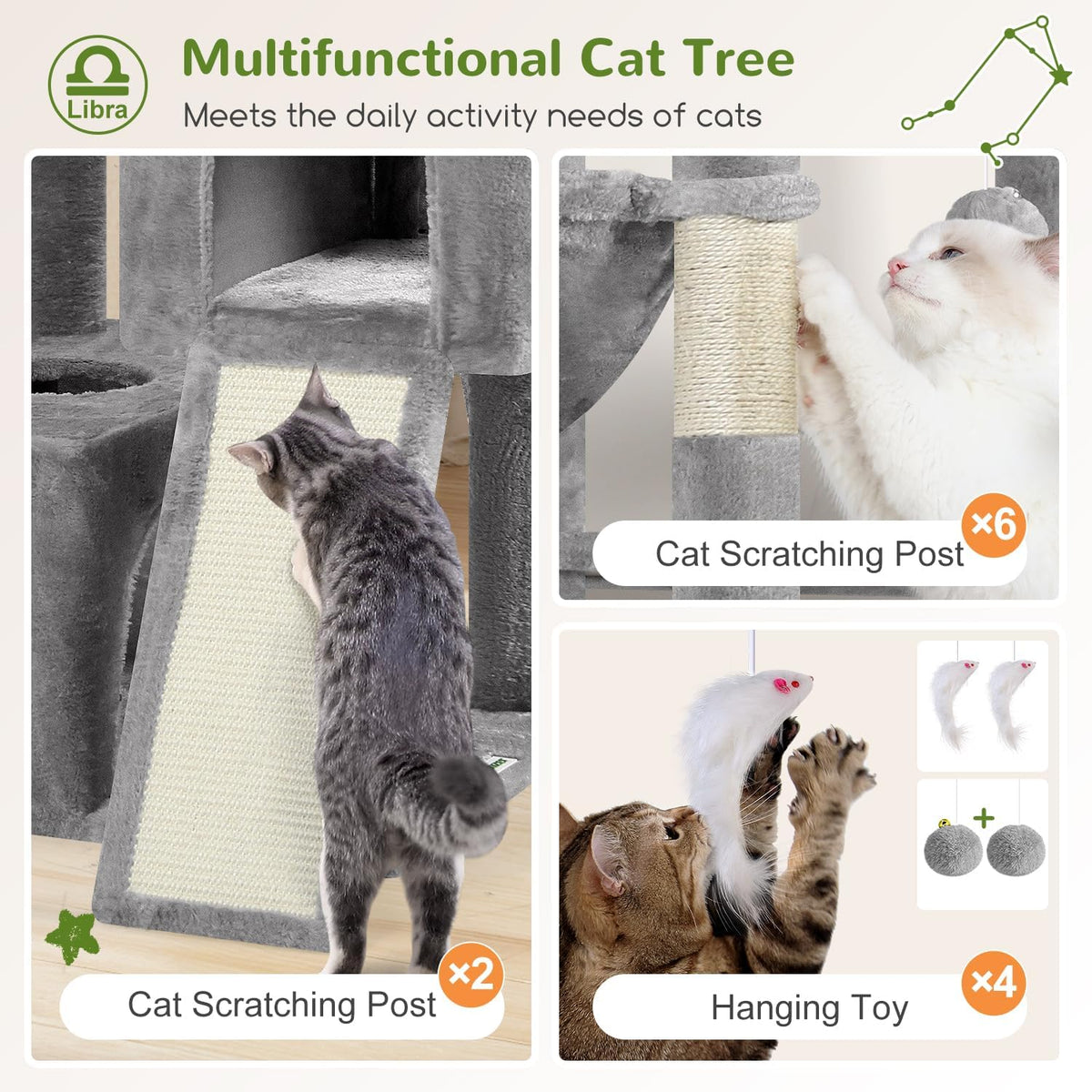 globlazer z78 heavy duty cat tree for 20lbs showing dimensions