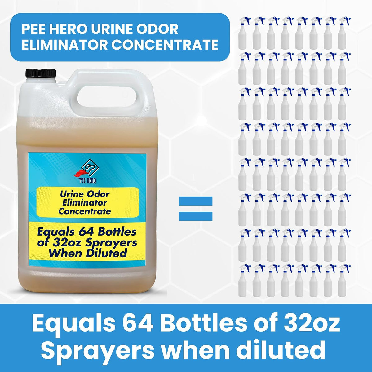 pee hero outdoor pet urine odor eliminator 1, close-up detail