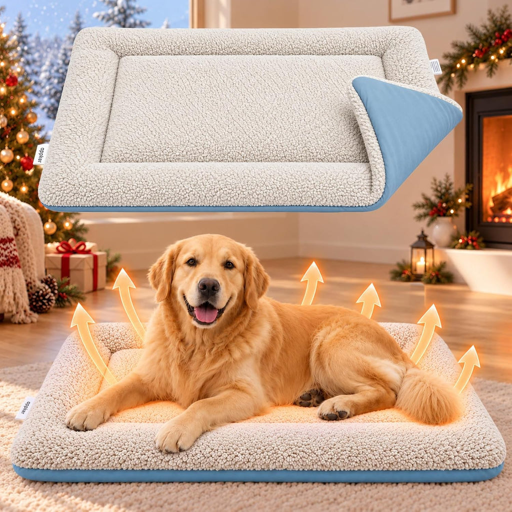 dog crate pad 42 inch self warming pet, main product view