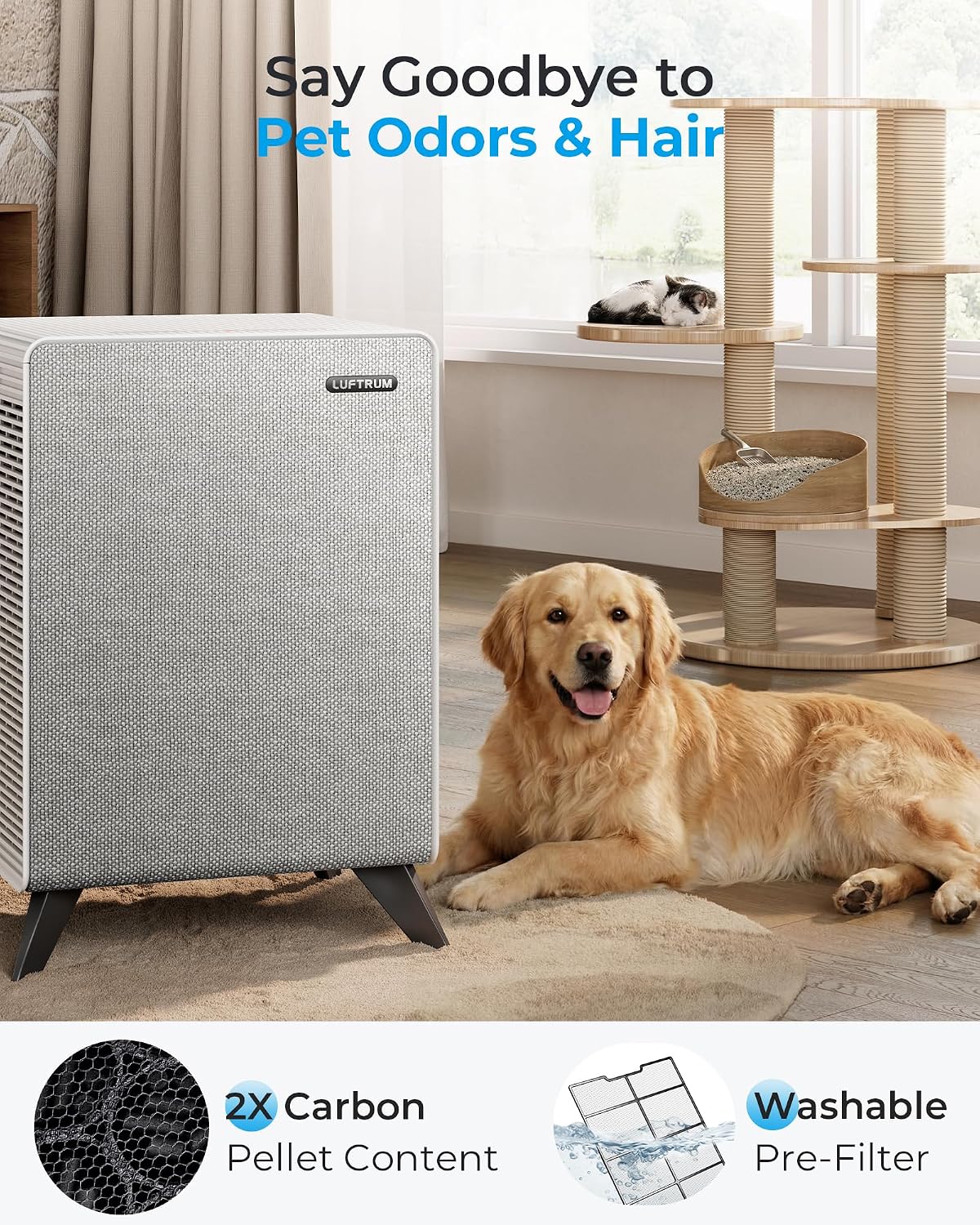 air purifiers for home large room up to, side view
