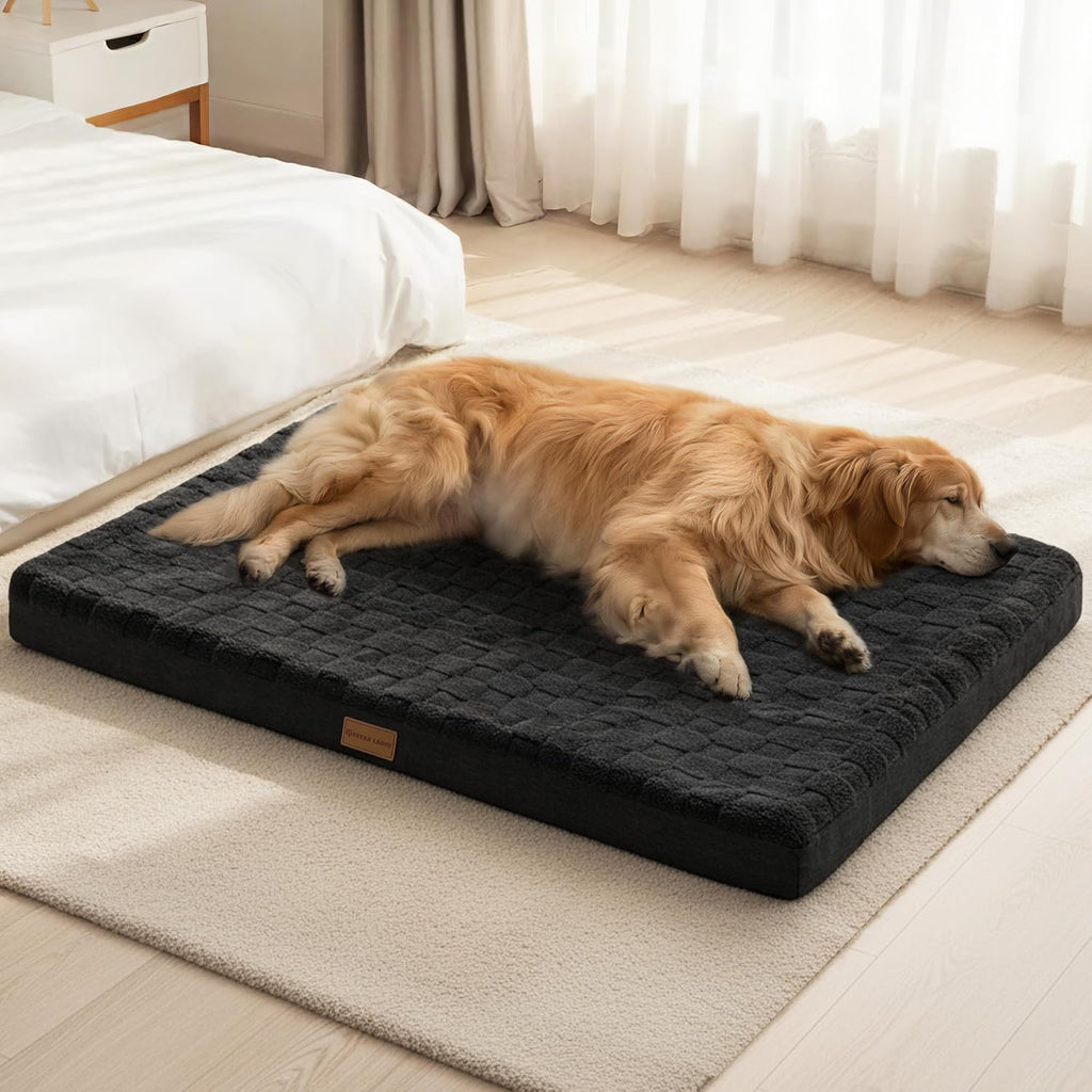 patas lague orthopedic large dog bed washable pet, main product view