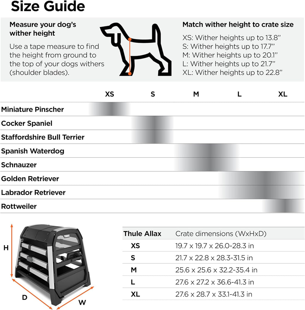 thule allax dog crate l, view 10