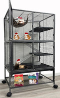 x-large 31"x18.5"x53.5"h deluxe double unit small animal critter, main product view