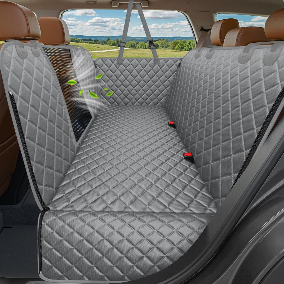 urpower 4 in 1 dog car seat cover, main product view