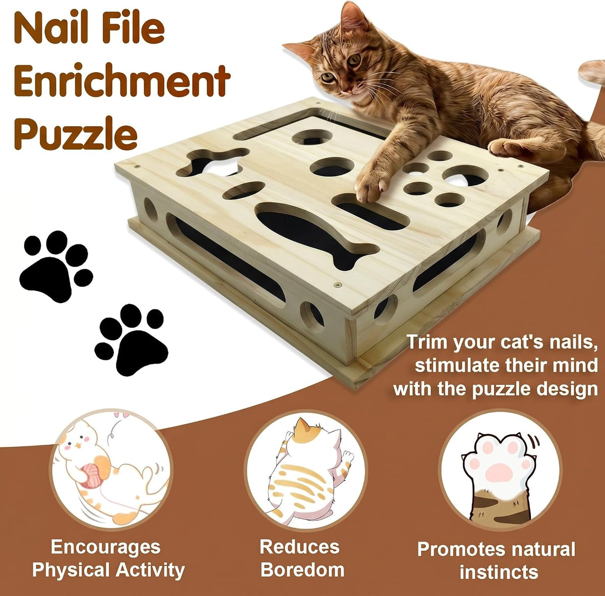 2026 new cat nail file scratcher, cat scratch, close-up detail