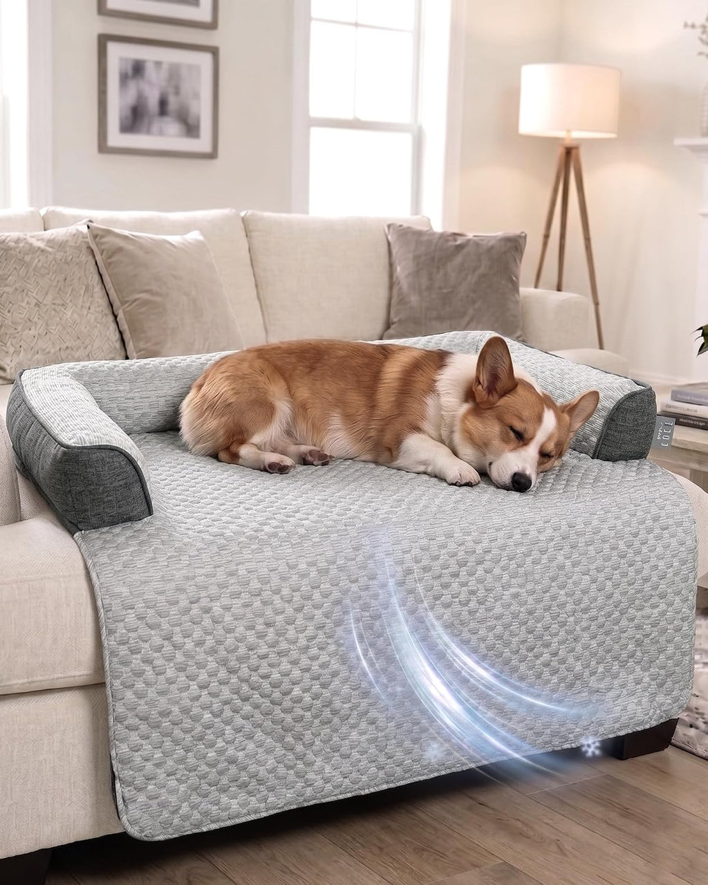 cooling dog bed/mat for couch,medium size(41" x 37"), main product view