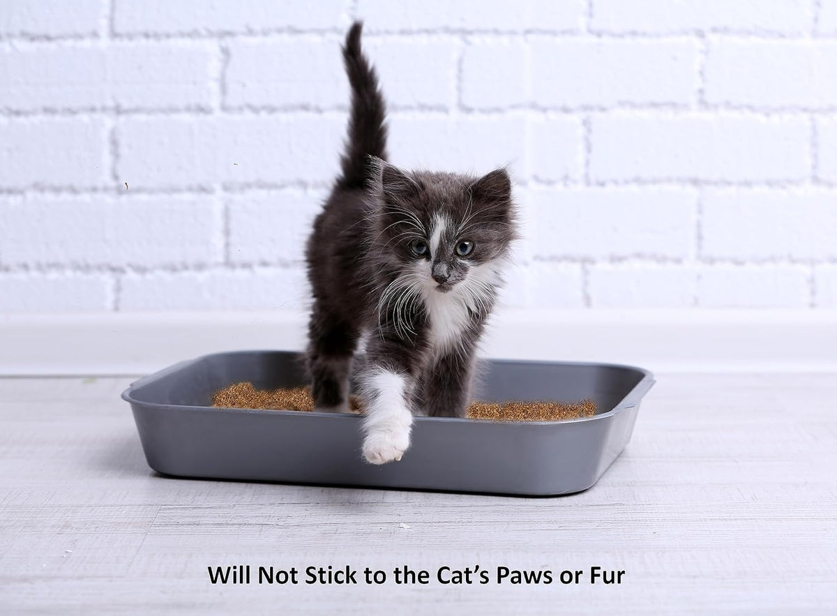 coir wonder cat litter deodorizer – 2.2 lb, side view
