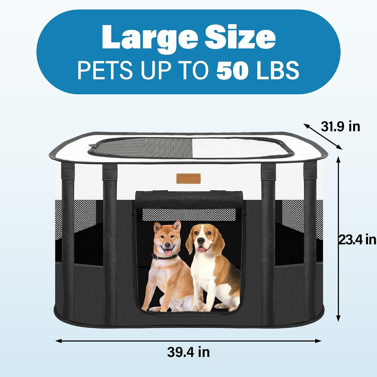 dog playpen - foldable cat play pens for shown in use