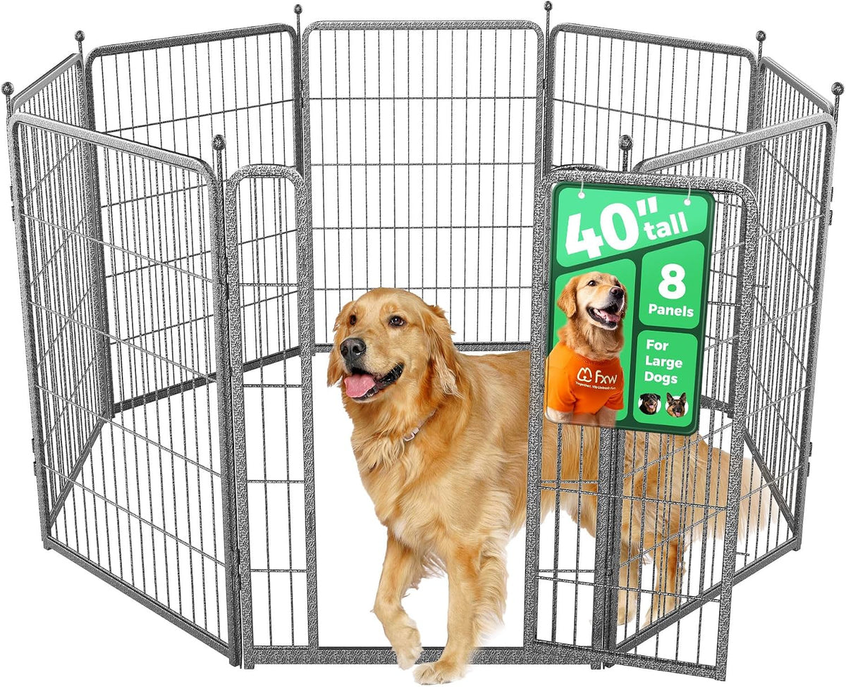 fxw aster dog playpen designed for yard, 40", main product view