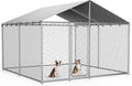 10x10 ft outdoor dog kennel, heavy duty dog, main product view
