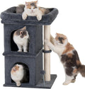 aechonow cat tree for large cat,2 cozy cat, main product view