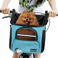 petami dog bike basket, soft-sided ventilated pet carrier, main product view