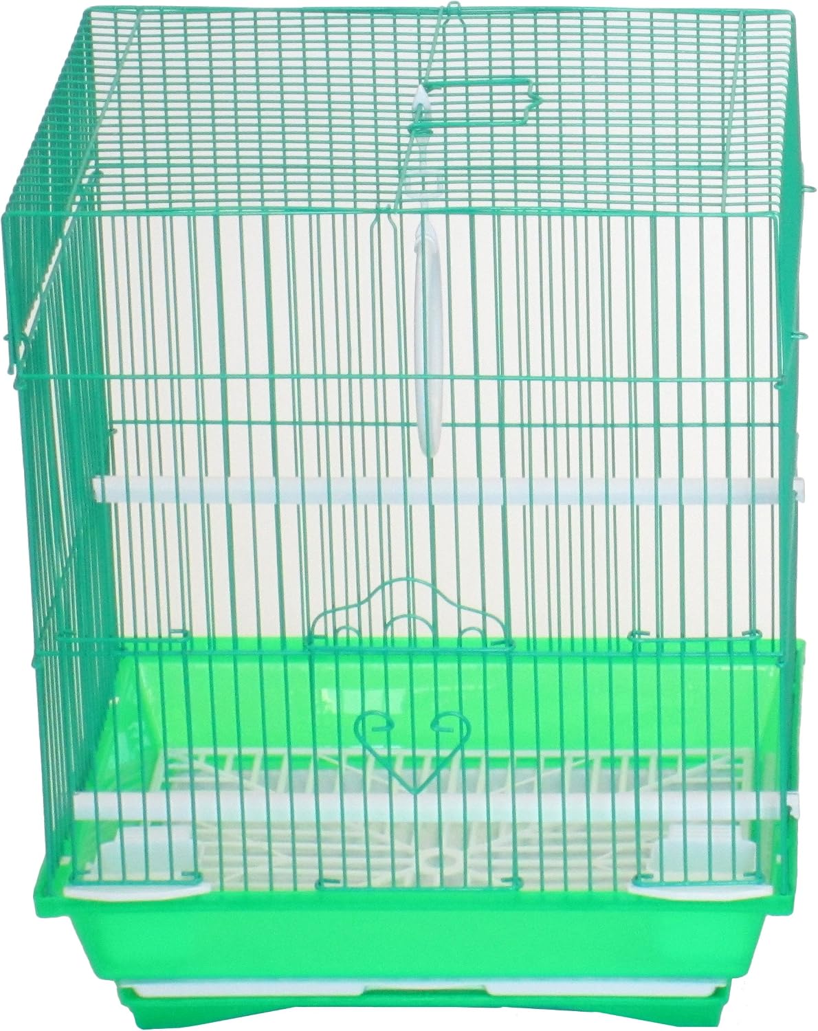 yml a1124mgrn flat top small parakeet cage, 11", main product view