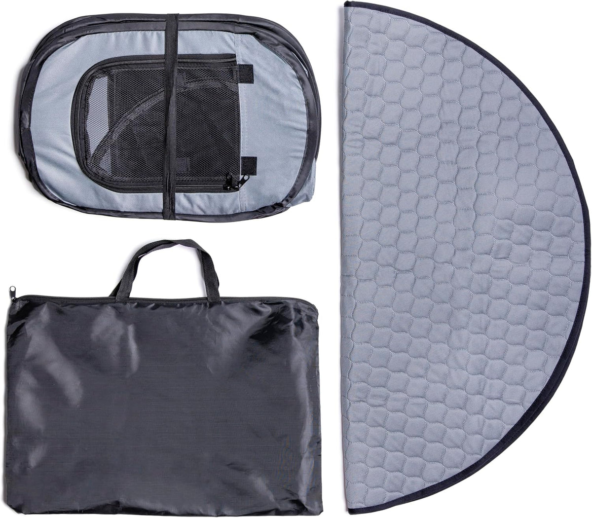 pet pen with washable pee pad, dog playpen shown in use