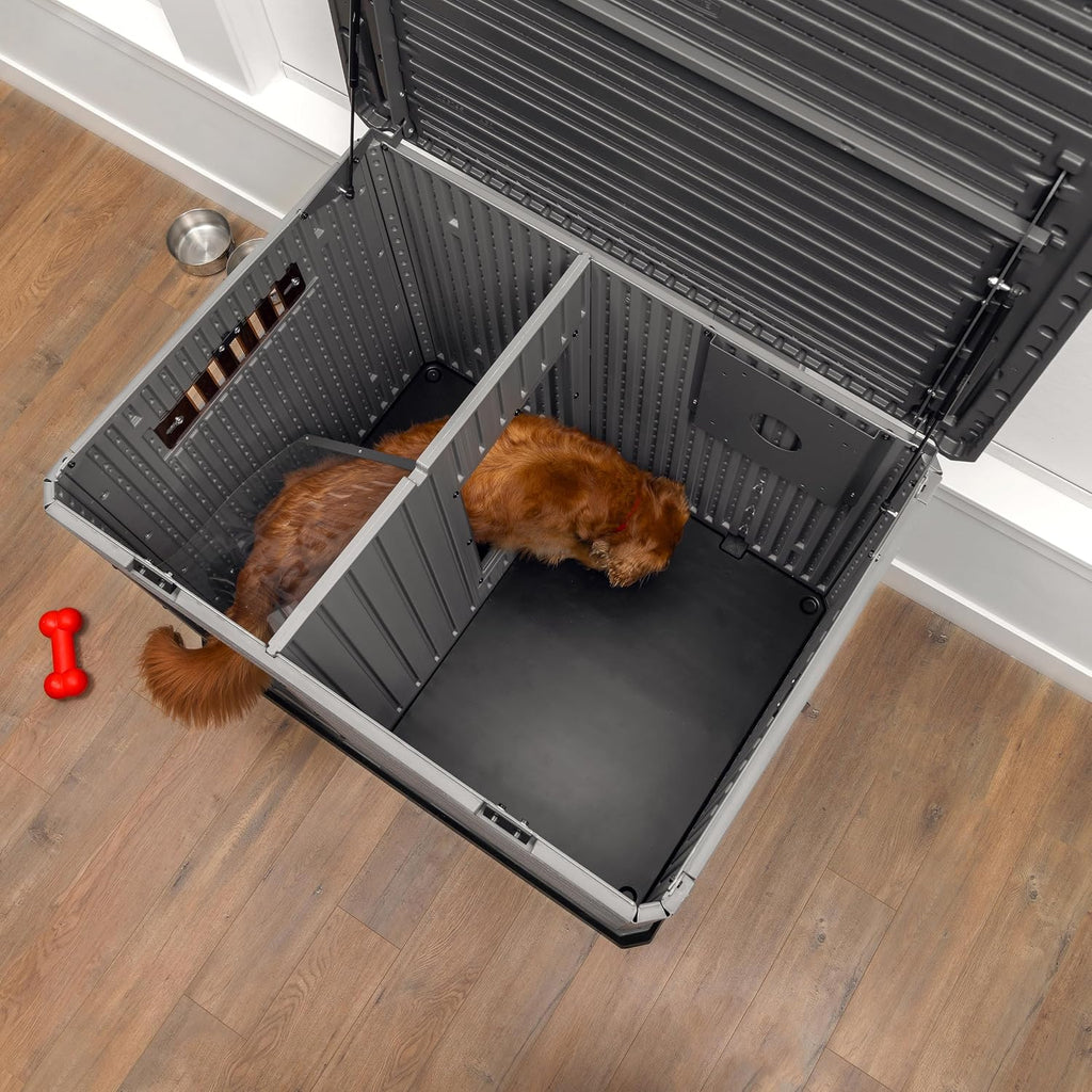 lifetime deluxe dog house, weather protected with adjustable, view 14