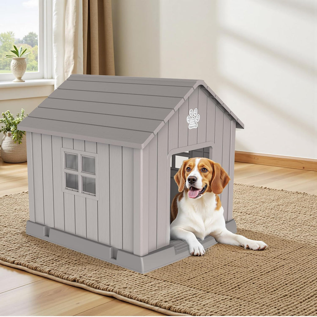 drato dog house indoor outdoor for small to on a desk or shelf