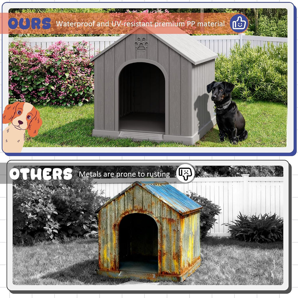 bifanuo outdoor indoor dog house for small &, package contents