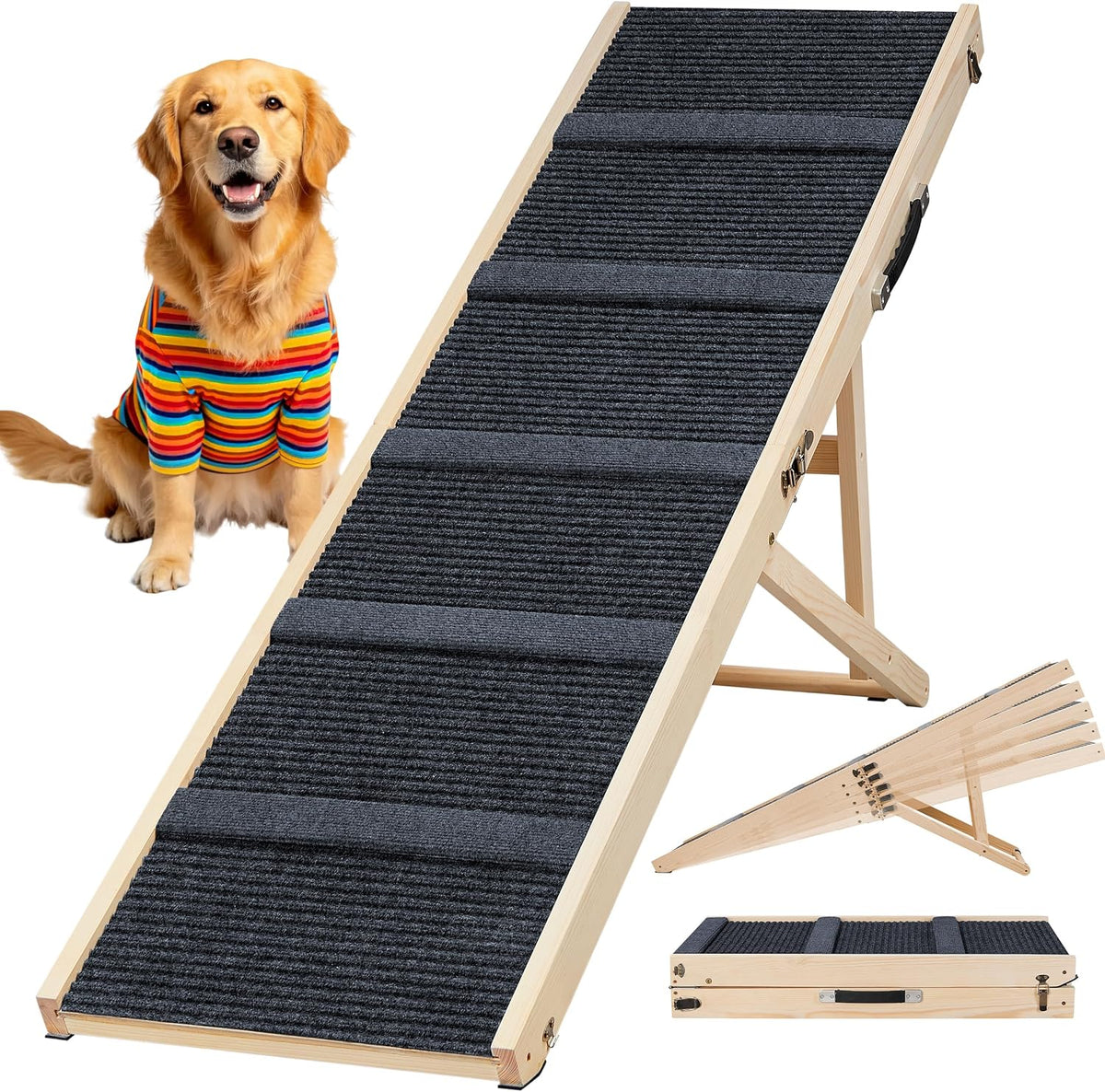 64" l extra long dog ramp for high, main product view