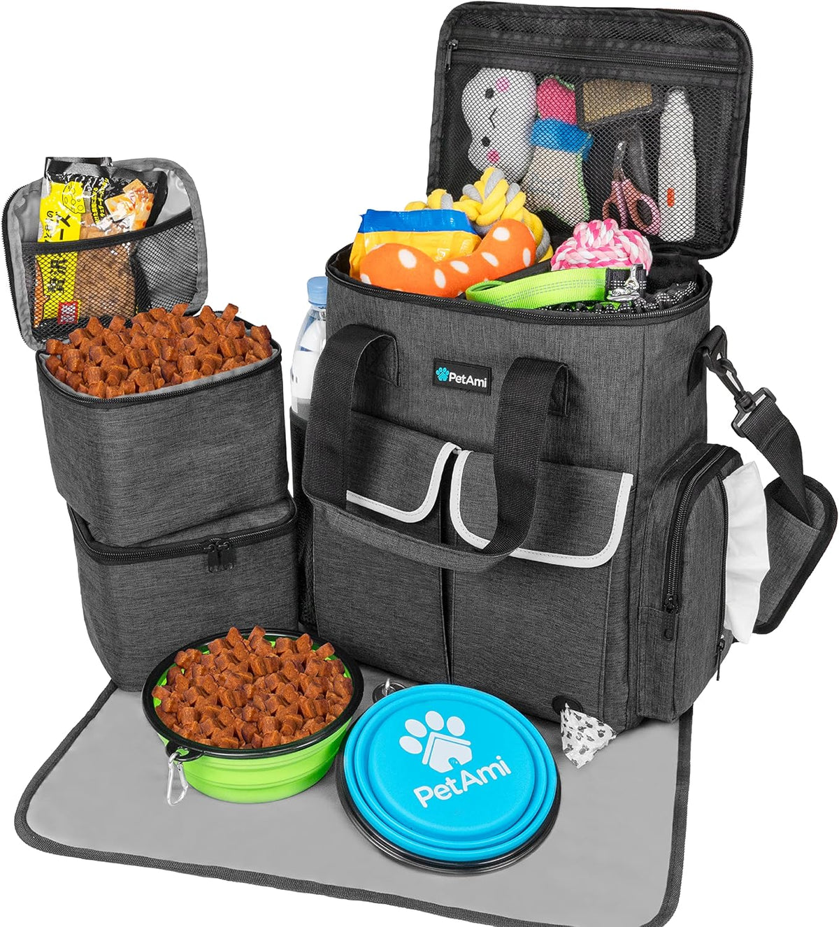 petami dog travel bag organizer, pet supplies diaper, main product view