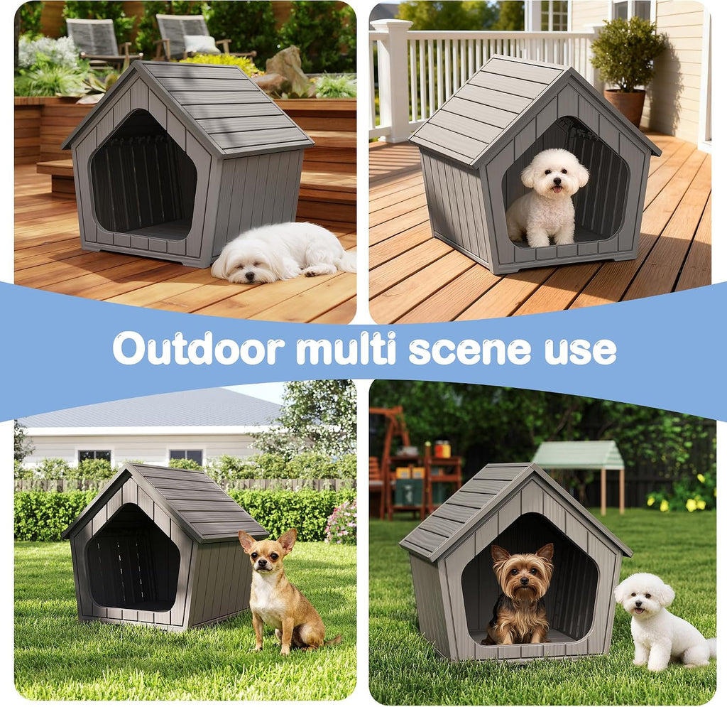 bifanuo dog house outdoor indoor for small dogs, package contents
