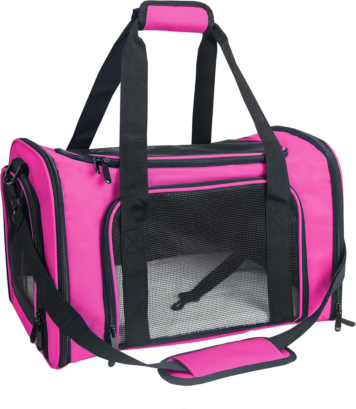 soft sided carrier for small medium cats dogs,tsa, main product view