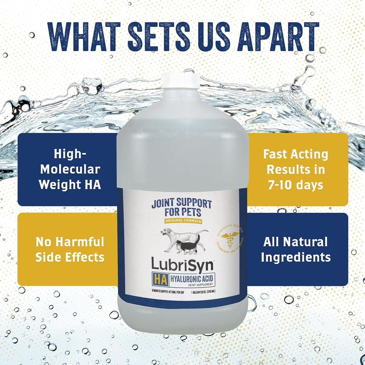 lubrisyn ha hyaluronic acid hip & joint supplement showing dimensions