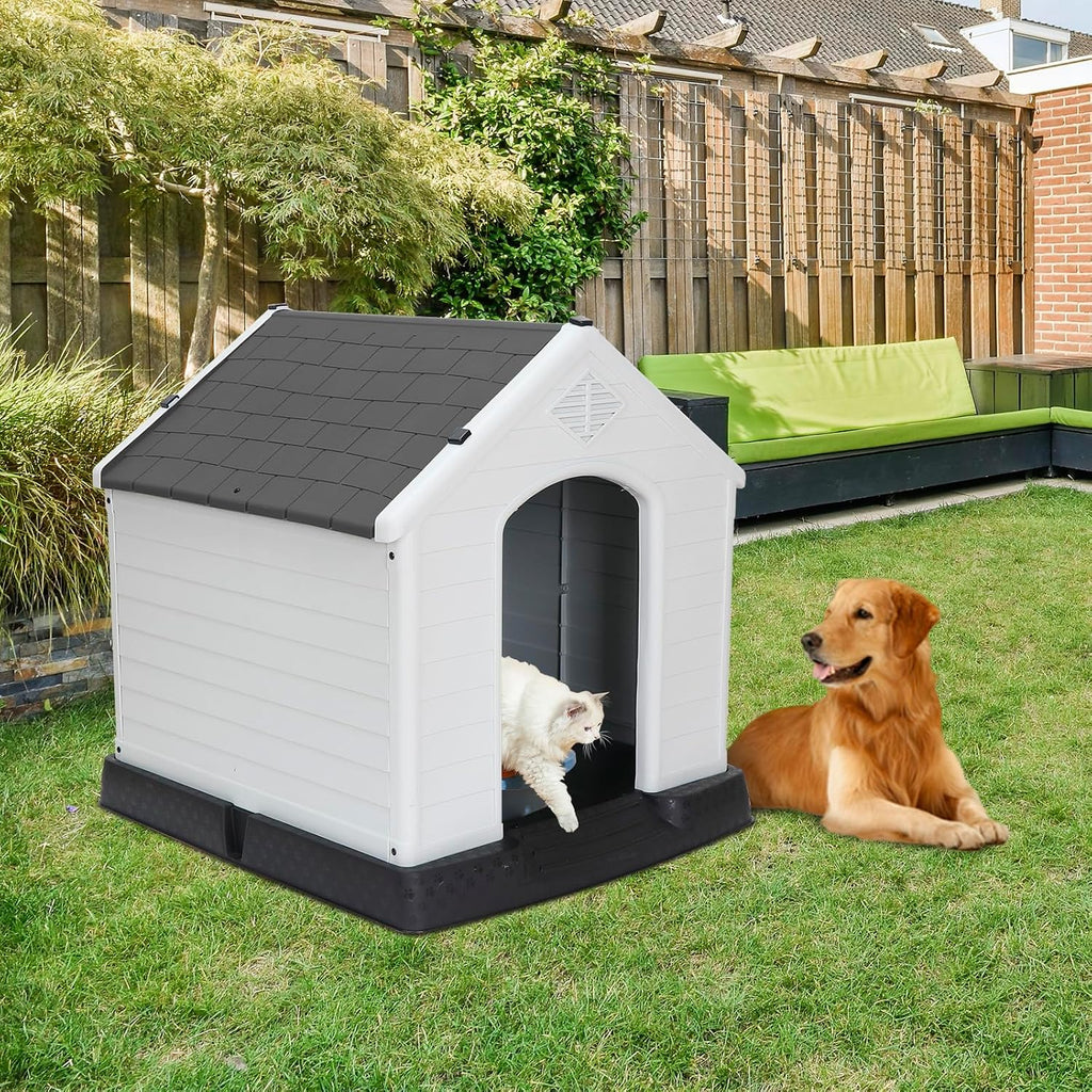 zeny plastic dog house - waterproof dog kennel, view 9