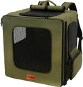 vivifying dog backpack carrier, 16.5"×15"×10.6" breathable pet backpack, main product view