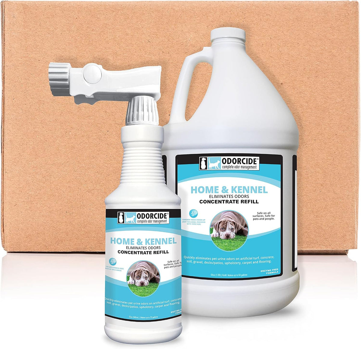 odorcide pet odor eliminator for home & kennel, main product view