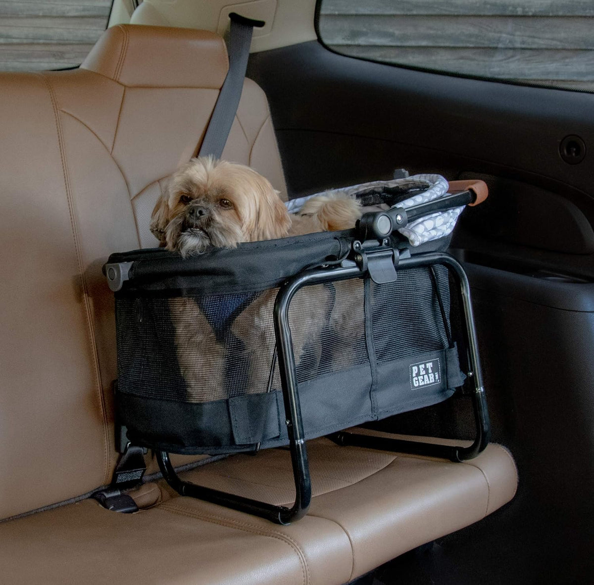pet gear no-zip view 360 pet carrier &, side view