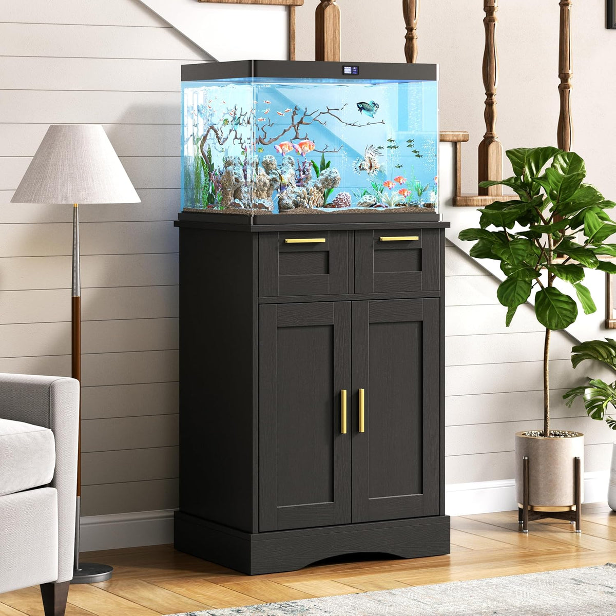 10 gallon fish tank stand for 5-10 gallon, main product view