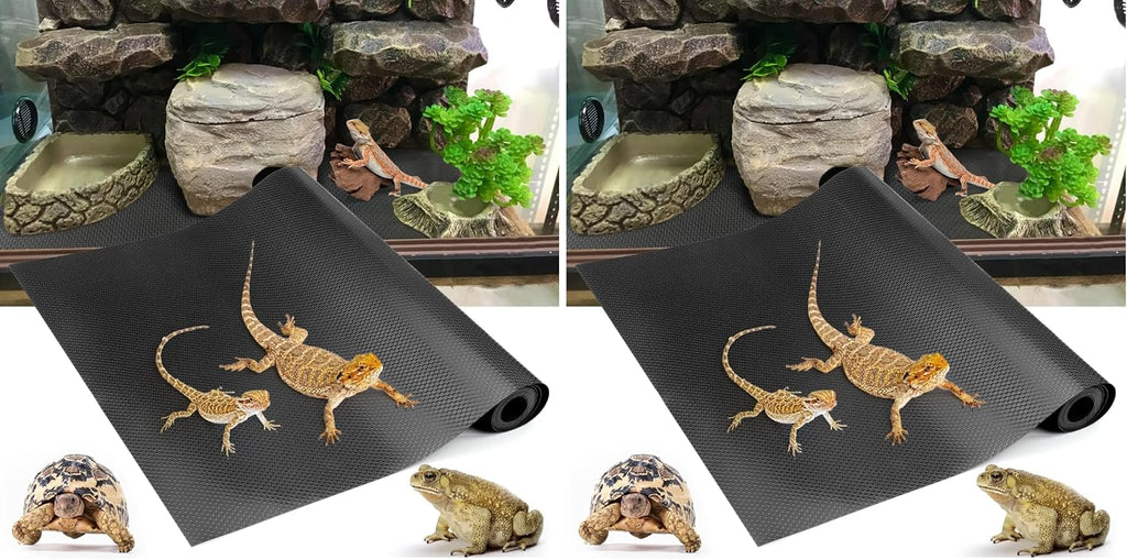 vodolo bearded dragon tank accessories, reptile terrarium carpet, main product view