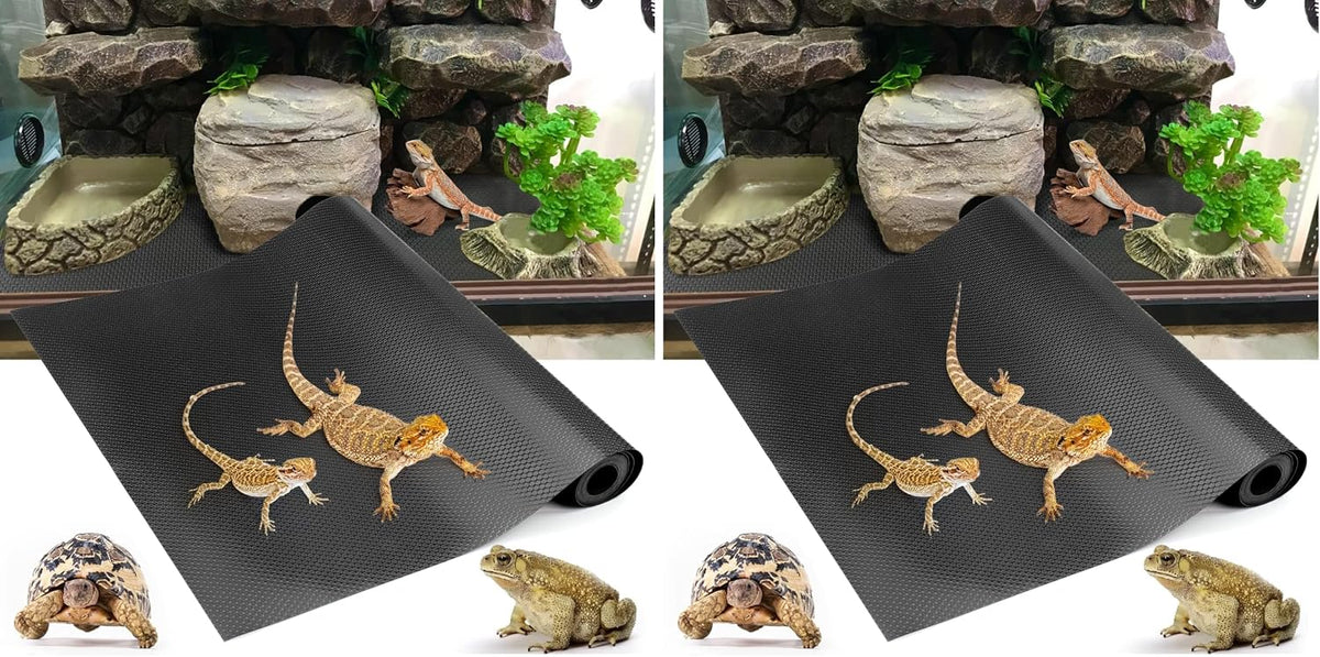 vodolo bearded dragon tank accessories, reptile terrarium carpet, main product view