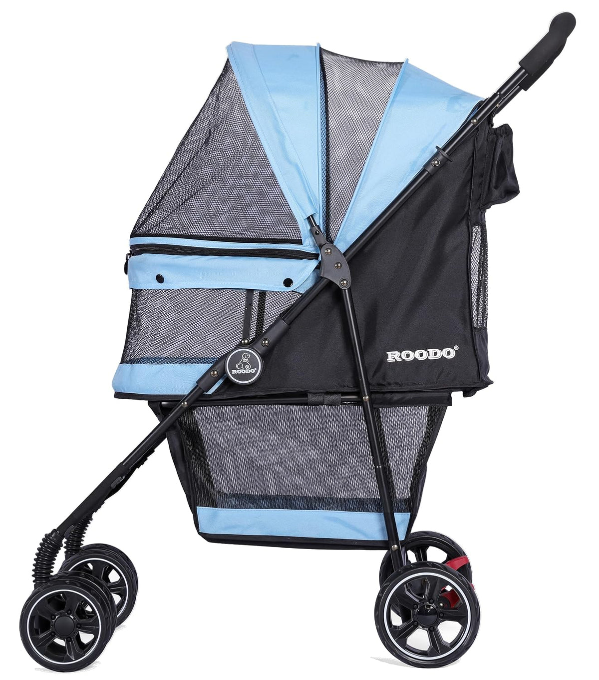 roodo 4 wheel dog cat pet stroller best, view 9