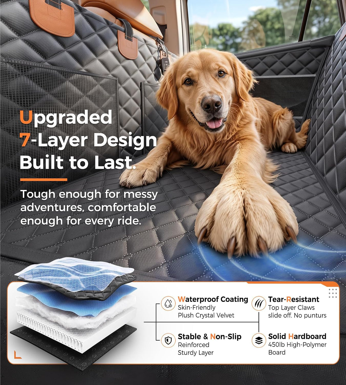 doglike heavy duty dog car seat for back on a desk or shelf