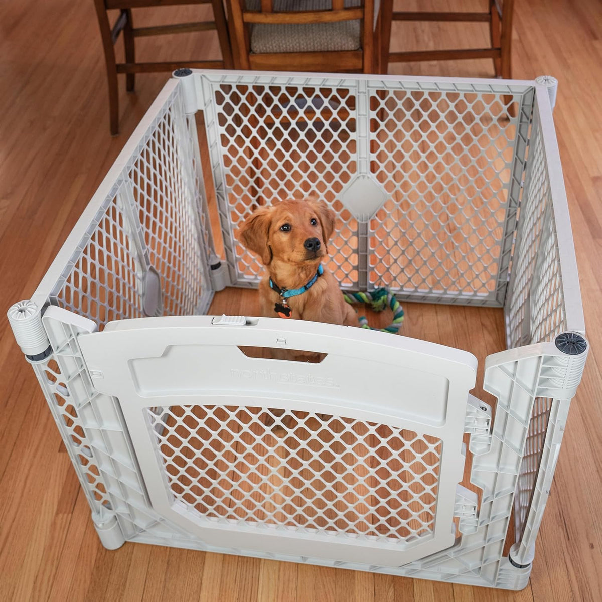 mypet north states petyard plus: 3 ft. wide shown in use