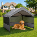 extra large dog house outdoor, 4'x4'x3.3' dog shade, main product view