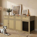 purecozy 2-piece dog crate furniture, right, 80 inch, main product view