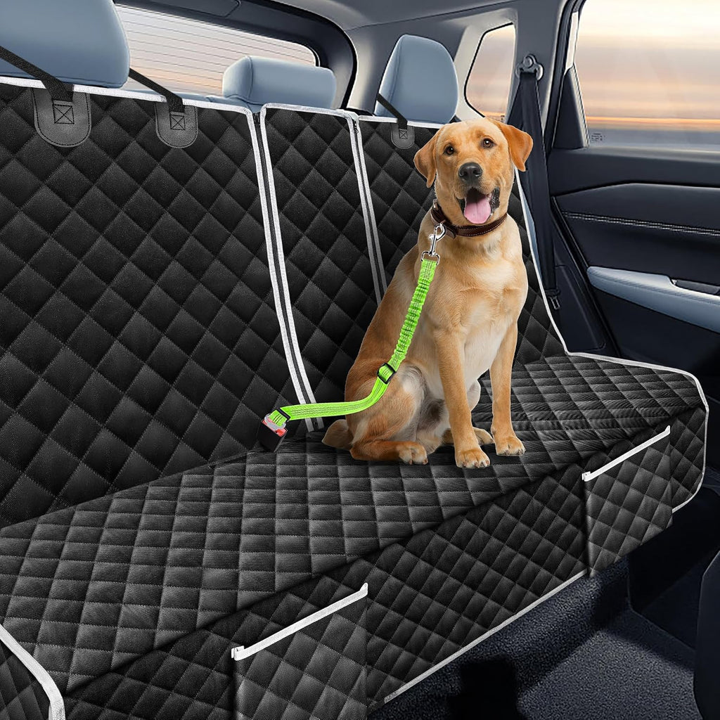 dog car seat cover for audi a4 a5 shown in use