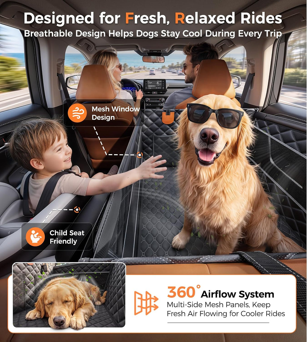 doglike heavy duty dog car seat for back, package contents