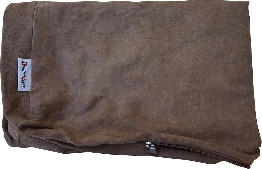 dogbed4less xxl orthopedic extreme comfort memory foam dog, front angle view