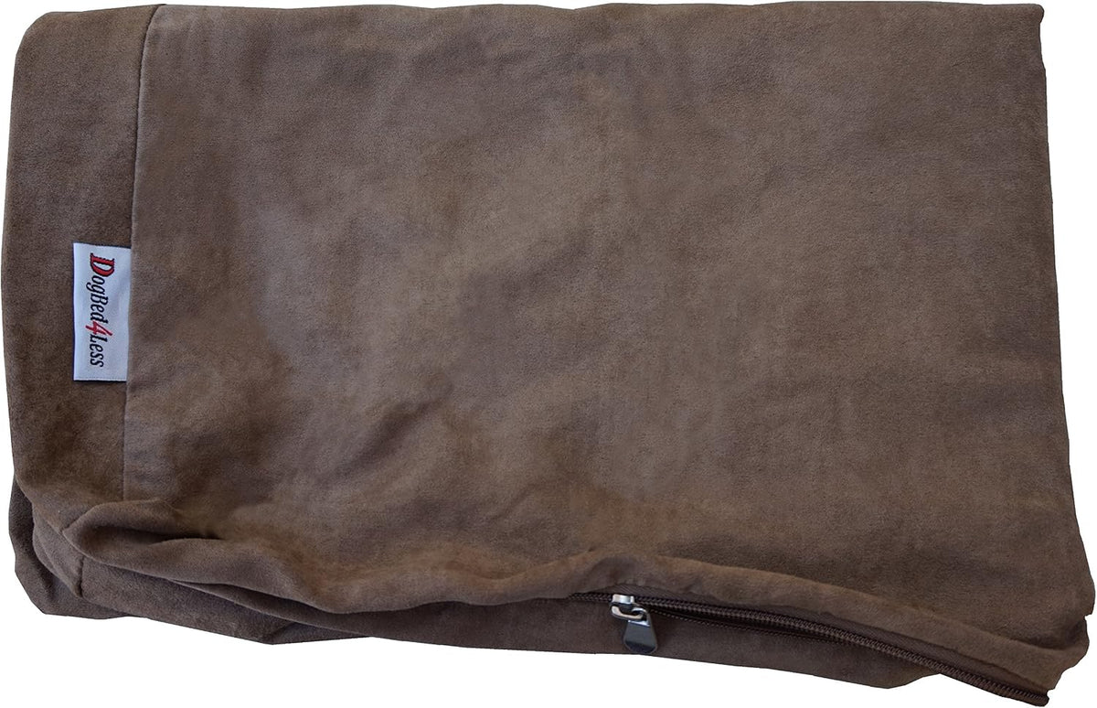 dogbed4less xxl orthopedic extreme comfort memory foam dog, front angle view