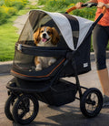 pet gear no-zip jogger pet stroller for cats/dogs, main product view